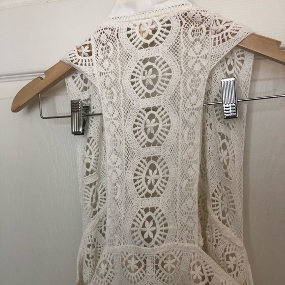 Anthropologie Crochet Vest - Picture 5 of 5